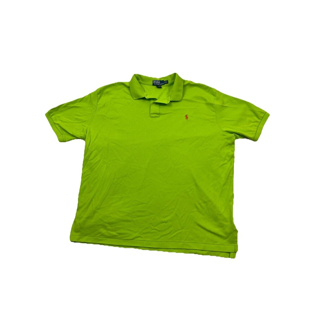 Ralph Lauren Polo Shirt Mens Size XXL Green Pony Short Sleeve